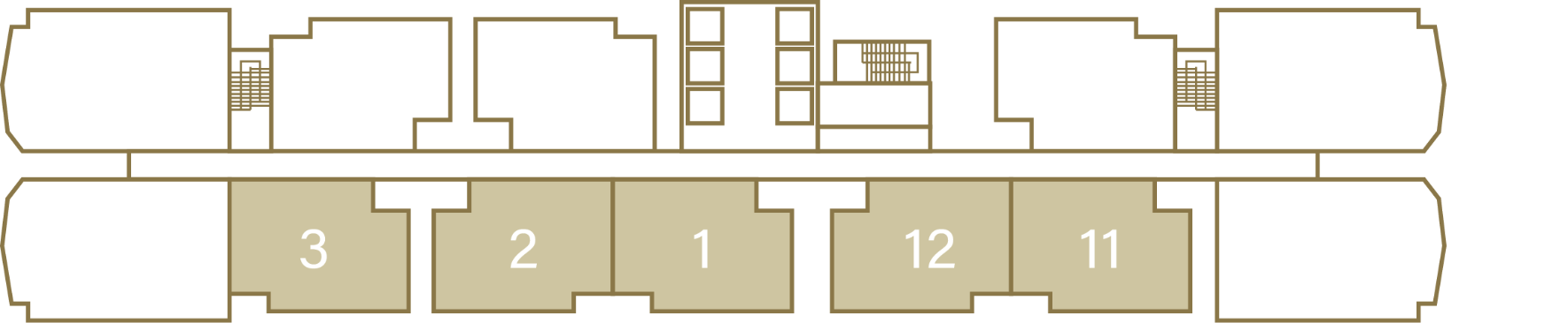 Aria Type A2 key plan
