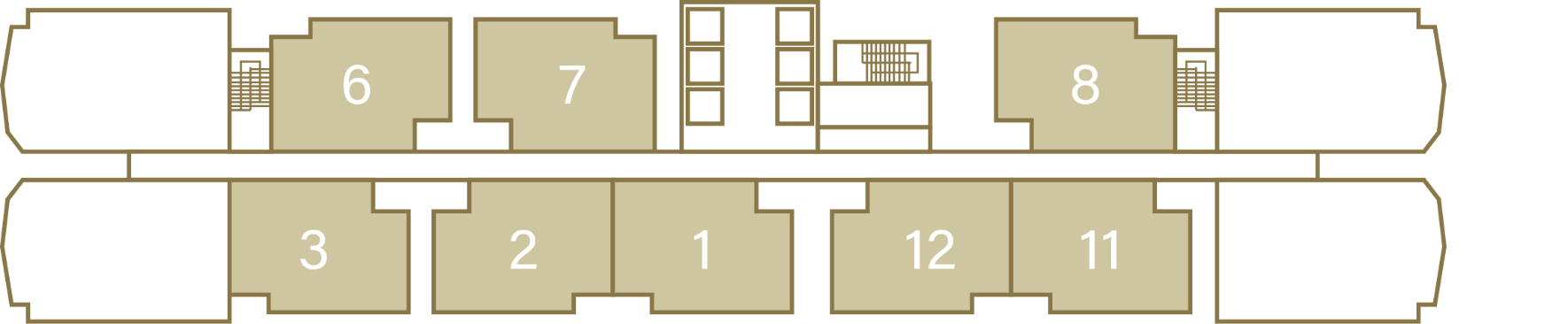 Aria Type A key plan
