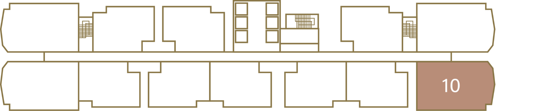Aria Type B3 key plan