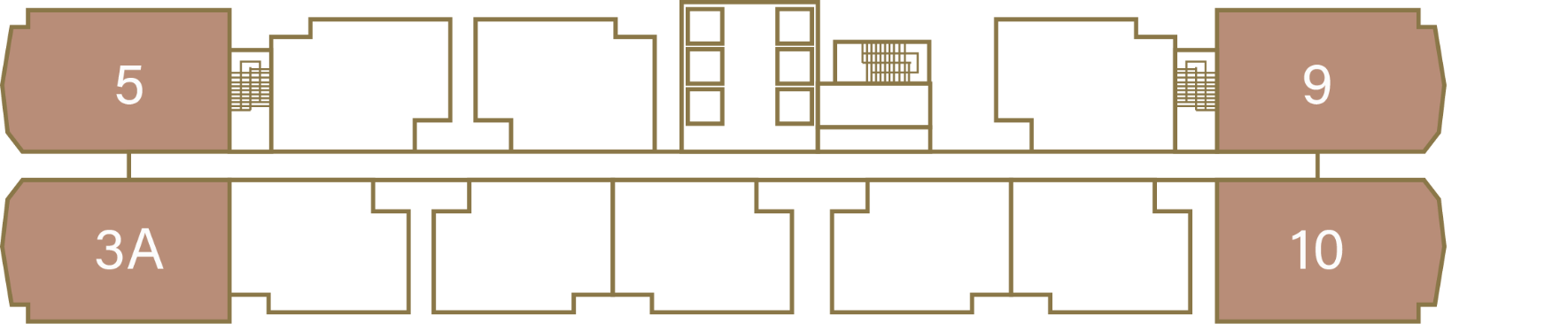 Aria Type B key plan