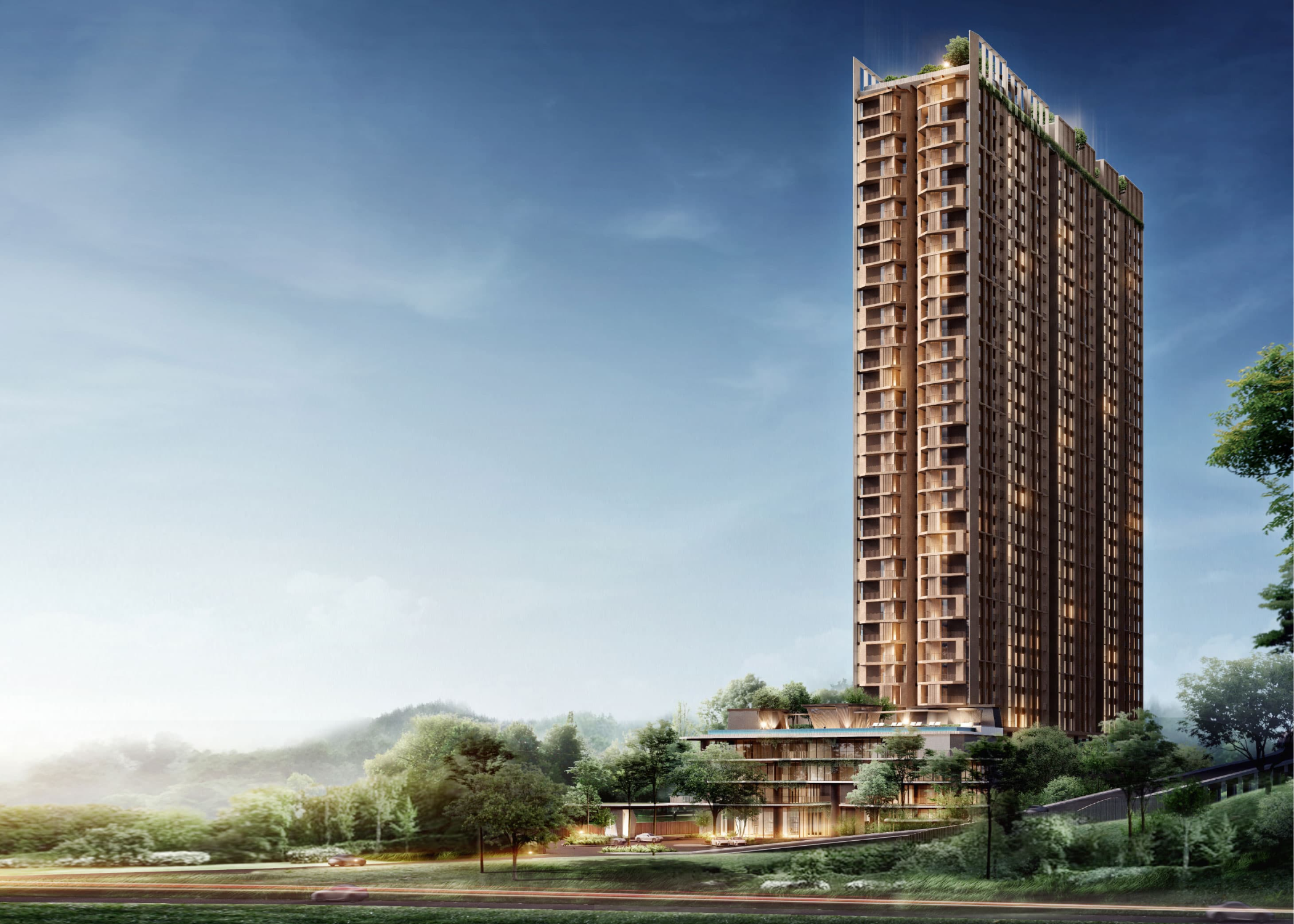 Aria @ Banyan Valley exterior render