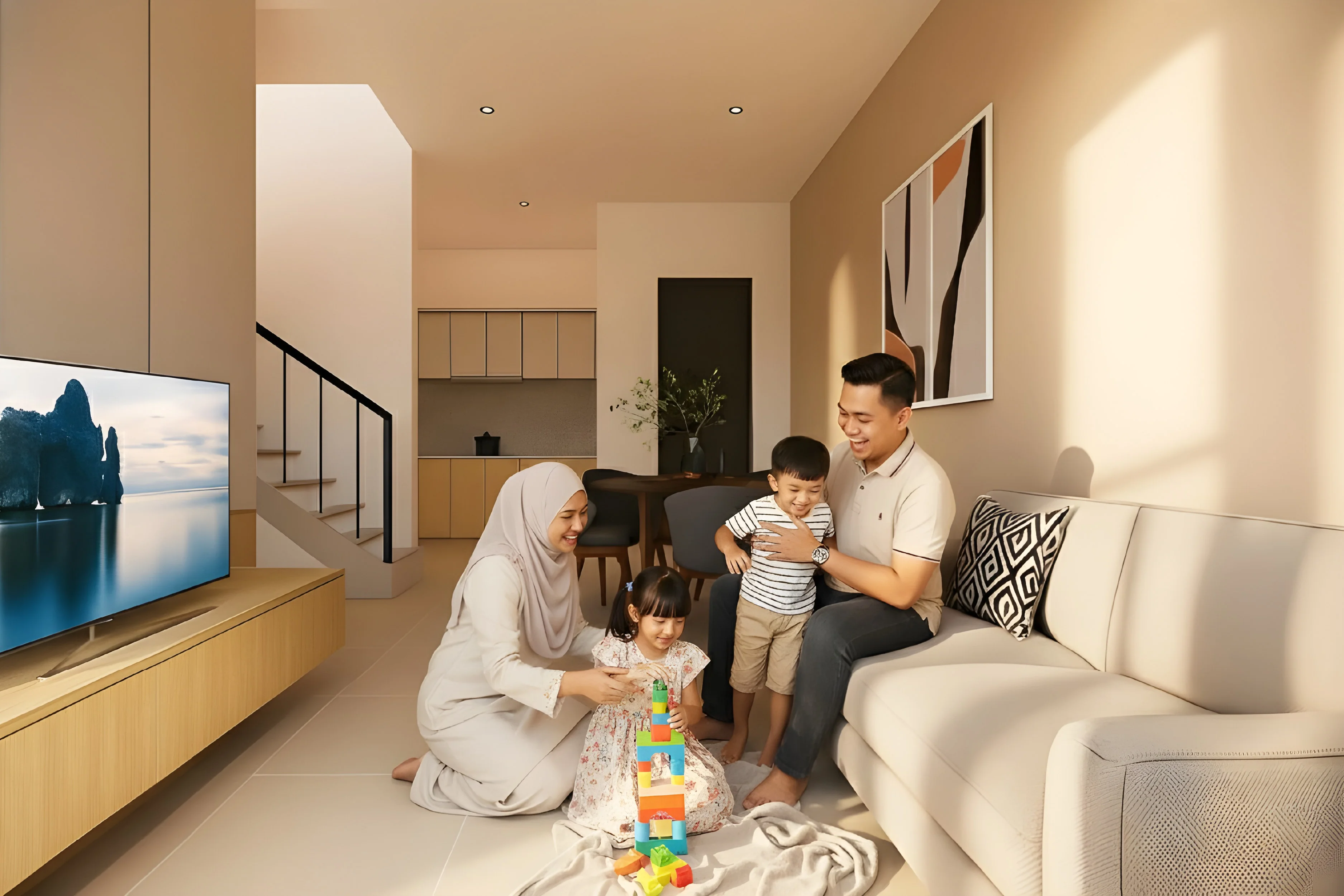 Duplex Semi-D home at Serai Perdana