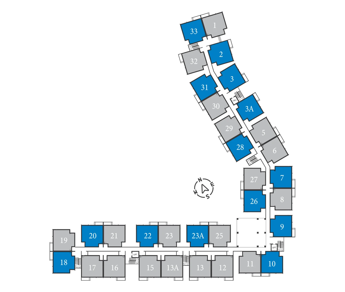 Serai Perdana Type C unit position