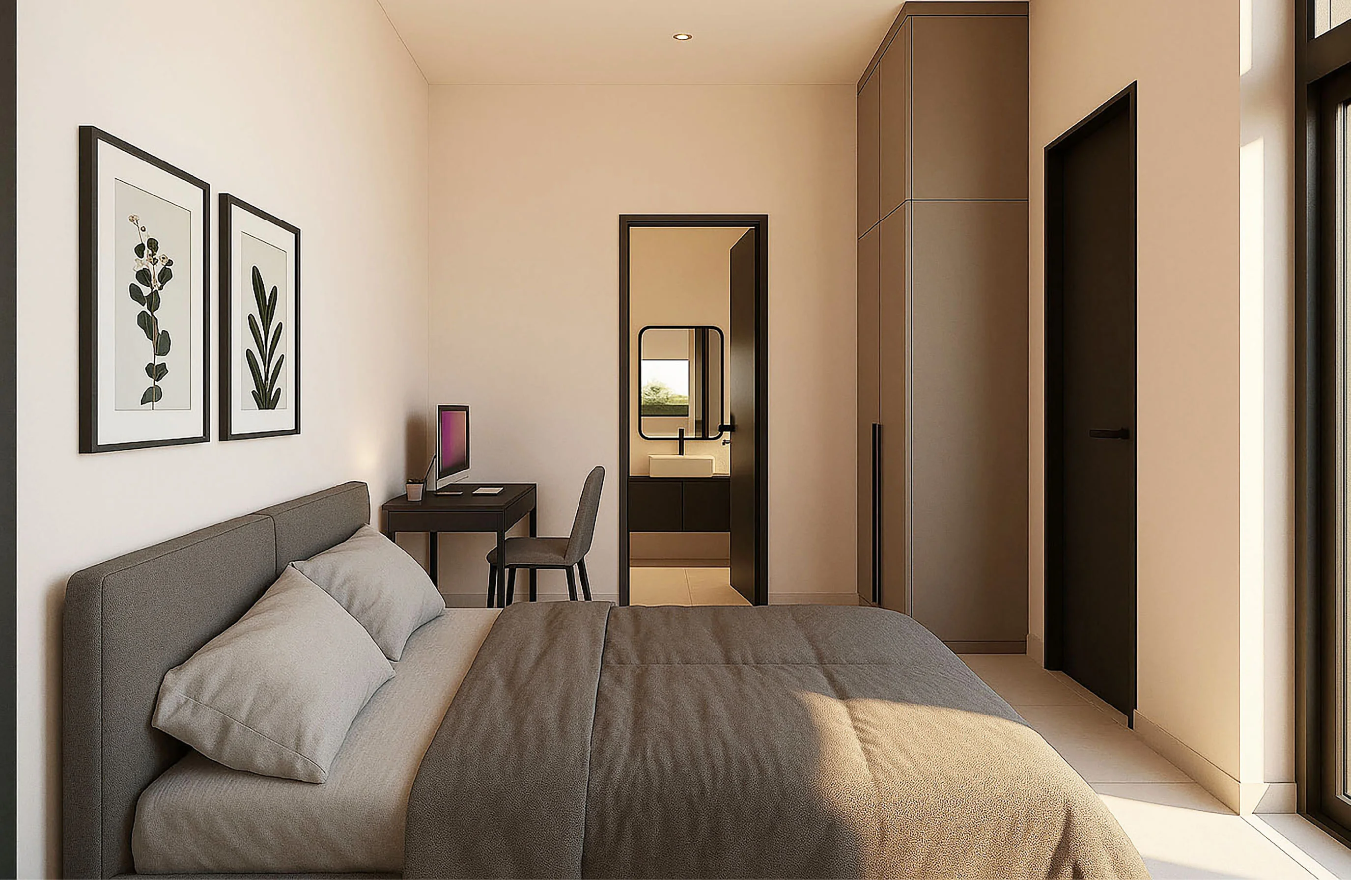 Serai Perdana Type C room render